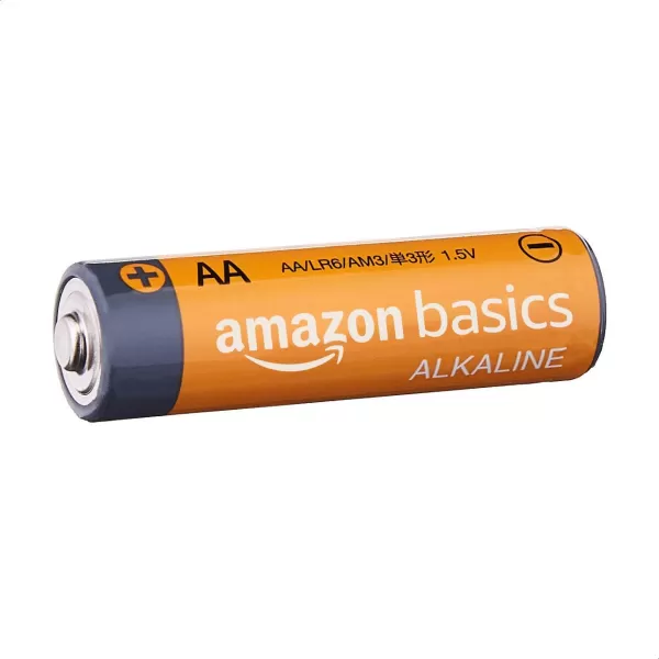 Amazon Basics 8Pack AA Alkaline Batteries 15 Volt LongLasting Power8 Count Pack of 1