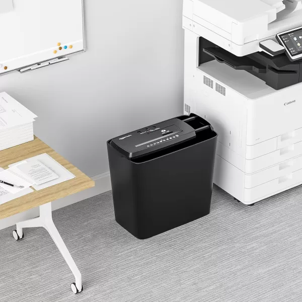 Amazon Basics 8Sheet StripCut Paper CD and Credit Card Shredder Compact No BasketAmazon Basics 8Sheet StripCut Paper CD and Credit Card Shredder Compact No Basket