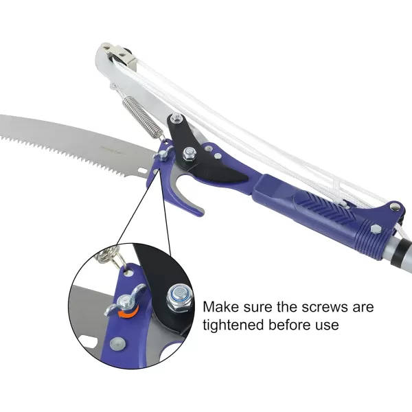 Amazon Basics 95 Foot Extendable Tree Pruner Pole Saw BlueAmazon Basics 95 Foot Extendable Tree Pruner Pole Saw Blue