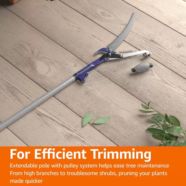 Amazon Basics 95 Foot Extendable Tree Pruner Pole Saw BlueAmazon Basics 95 Foot Extendable Tree Pruner Pole Saw Blue