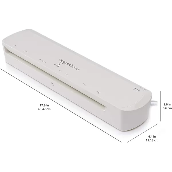 Amazon Basics 9Inch Thermal Laminator Machine White12Inch