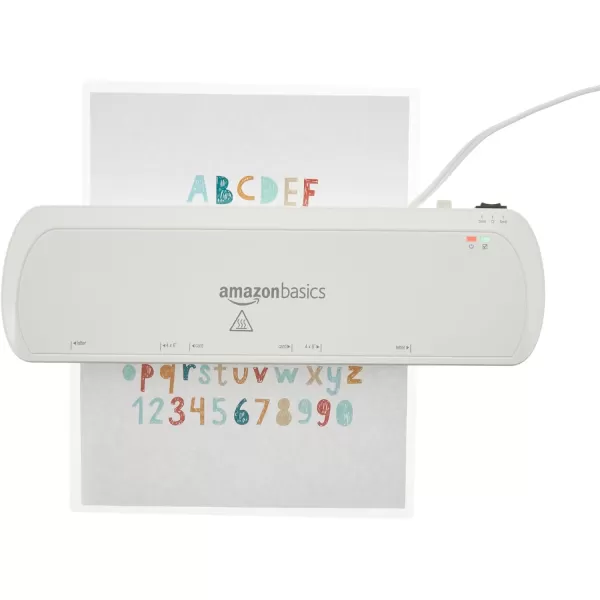 Amazon Basics 9Inch Thermal Laminator Machine White9Inch