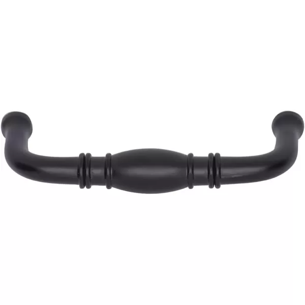 Amazon Basics AB2900OR10 Traditional Cabinet Handle 335 Length 3inch Hole Center Oil Rubbed Bronze 10Pack inch inch Pack of 10Flat Black