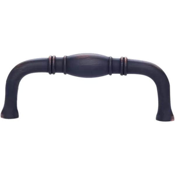 Amazon Basics AB2900OR10 Traditional Cabinet Handle 335 Length 3inch Hole Center Oil Rubbed Bronze 10Pack inch inch Pack of 10Oil Rubbed Bronze