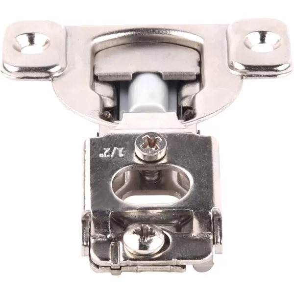 Amazon Basics AB4012 Nickel Plated steel Soft Close Cabinet Hinges 12 Inch Overlay 25Pack 12inch 25 Count10 Count