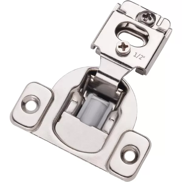 Amazon Basics AB4012 Nickel Plated steel Soft Close Cabinet Hinges 12 Inch Overlay 25Pack 12inch 25 Count10 Count