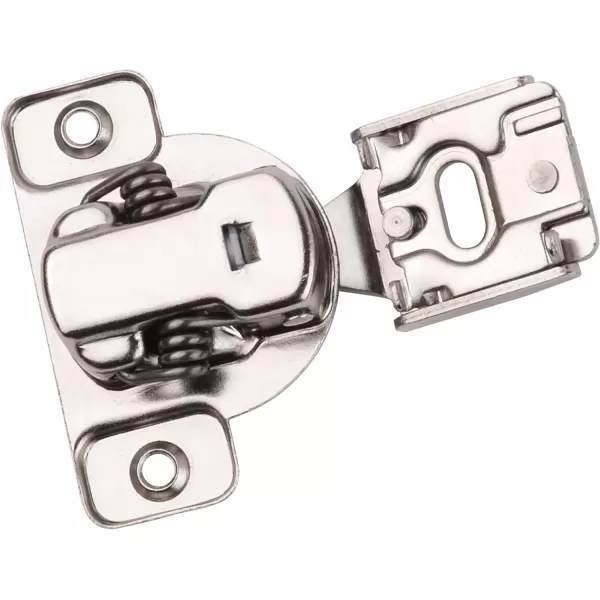 Amazon Basics AB4012 Nickel Plated steel Soft Close Cabinet Hinges 12 Inch Overlay 25Pack 12inch 25 Count50 Count