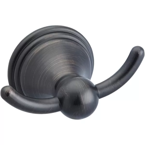 Amazon Basics ABBR817SN Bathroom Hardware Set Variety Pack 5 Piece Satin NickelOil Rubbed Bronze 5 Piece Modern