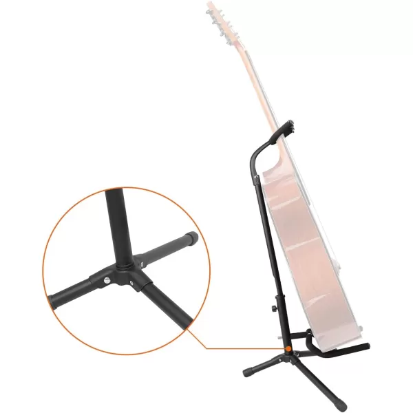 Amazon Basics Adjustable Folding Stand for Acoustic Electric Bass Guitars and Banjos BlackAmazon Basics Adjustable Folding Stand for Acoustic Electric Bass Guitars and Banjos Black