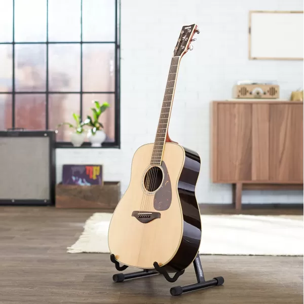 Amazon Basics Adjustable Guitar Folding AFrame Stand for Acoustic and Electric Guitars with NonSlip Rubber and Soft Foam Arms Fully AssembledAmazon Basics Adjustable Guitar Folding AFrame Stand for Acoustic and Electric Guitars with NonSlip Rubber and Soft Foam Arms Fully Assembled