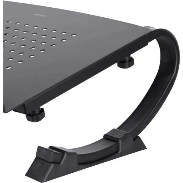 Amazon Basics Adjustable Laptop Stand Riser for Monitors and Laptops up to 22 Pounds BlackAmazon Basics Adjustable Laptop Stand Riser for Monitors and Laptops up to 22 Pounds Black