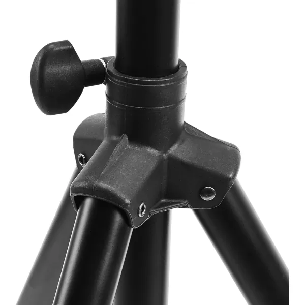 Amazon Basics Adjustable Speaker Stand  41 to 66Foot Steel Black41 to 66Foot Steel  1Pack