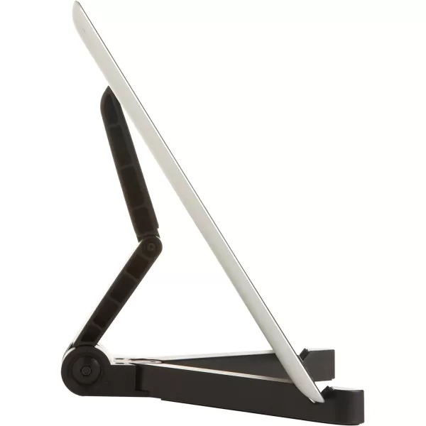 Amazon Basics Adjustable Tablet Holder Portable Stand  BlackAmazon Basics Adjustable Tablet Holder Portable Stand  Black
