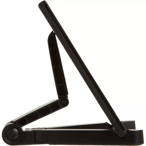 Amazon Basics Adjustable Tablet Holder Portable Stand  BlackAmazon Basics Adjustable Tablet Holder Portable Stand  Black
