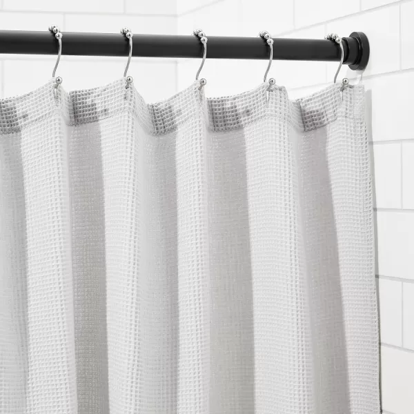 Amazon Basics Adjustable Tension Curtain Rod 3654 Width  Black Classic FinialBlack 5490 IndoorOutdoor