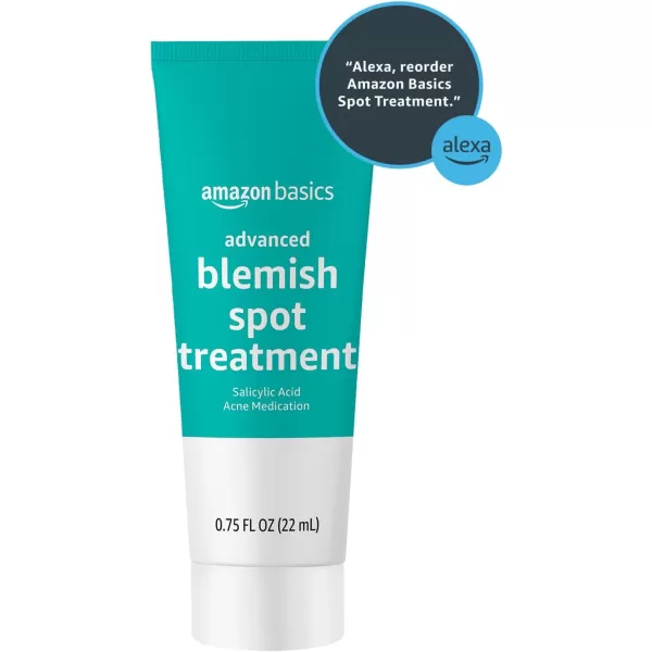 Amazon Basics Advanced Blemish Spot Treatment with 2 Salicylic Acid Acne Medication 075 Fluid Ounces 1PackAmazon Basics Advanced Blemish Spot Treatment with 2 Salicylic Acid Acne Medication 075 Fluid Ounces 1Pack