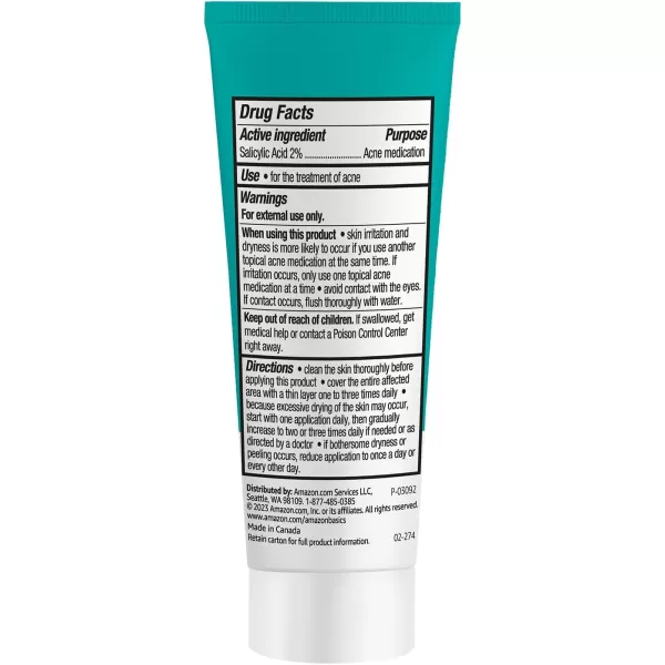 Amazon Basics Advanced Blemish Spot Treatment with 2 Salicylic Acid Acne Medication 075 Fluid Ounces 1PackAmazon Basics Advanced Blemish Spot Treatment with 2 Salicylic Acid Acne Medication 075 Fluid Ounces 1Pack