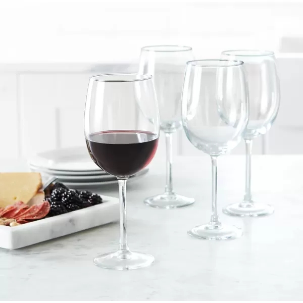 Amazon Basics AllPurpose Wine Glasses 19Ounce Set of 4 ClearAmazon Basics AllPurpose Wine Glasses 19Ounce Set of 4 Clear