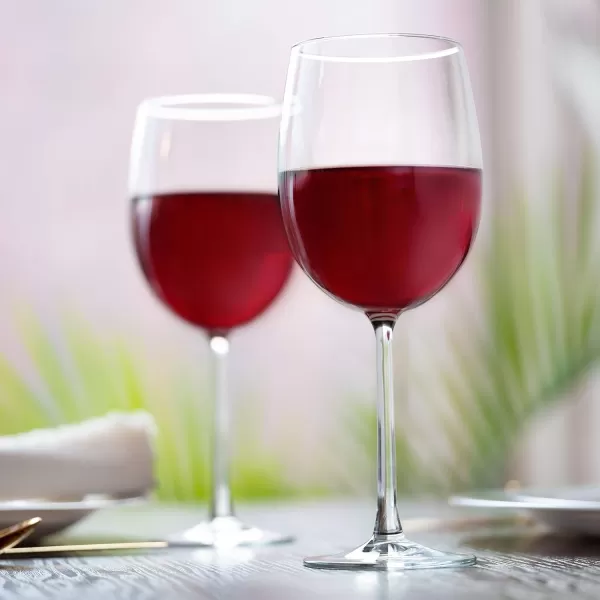 Amazon Basics AllPurpose Wine Glasses 19Ounce Set of 4 ClearAmazon Basics AllPurpose Wine Glasses 19Ounce Set of 4 Clear