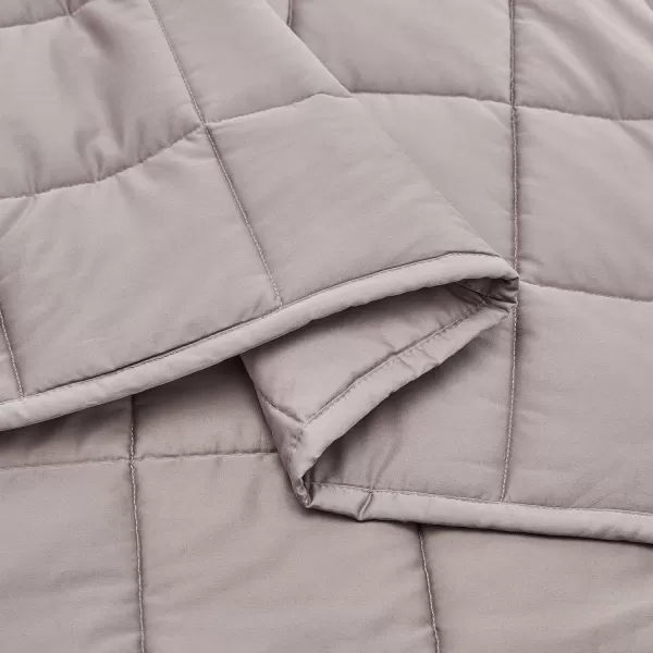 Amazon Basics AllSeason Cotton Weighted Blanket 20 Pound FullQueen Dark Gray 60 x 80 InchGray FullQueen 60 in x 80 in 20lb Blanket