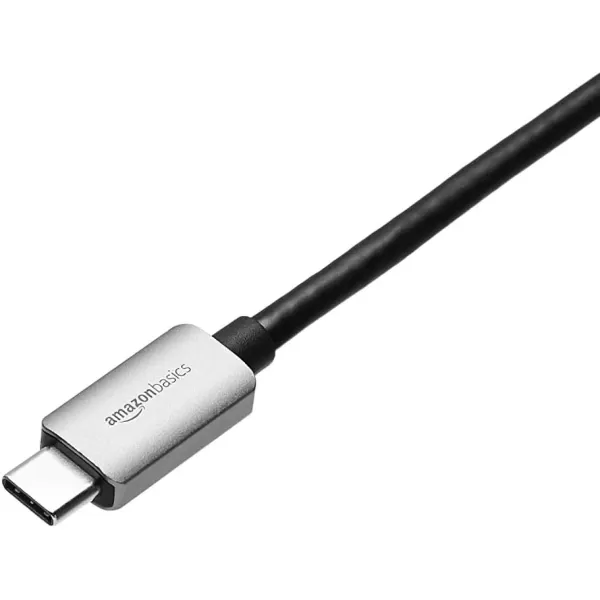 Amazon Basics Aluminium USBC to DisplayPort Adapter 4K60Hz Thunderbolt 3 Compatible Case of 135 greyAmazon Basics Aluminium USBC to DisplayPort Adapter 4K60Hz Thunderbolt 3 Compatible Case of 135 grey