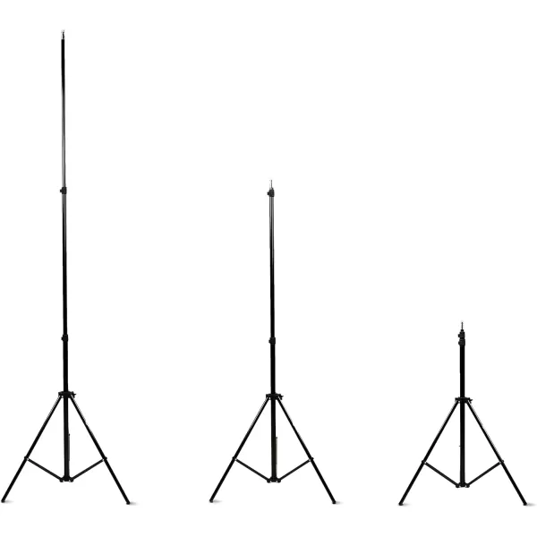 Amazon Basics Aluminum Light Photography Tripod Stand with Case  28  67 Feet Black1Pack