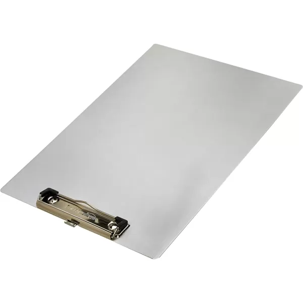 Amazon Basics Aluminum Office Clipboard Letter Size Pack of 2 MetalMetal Letter