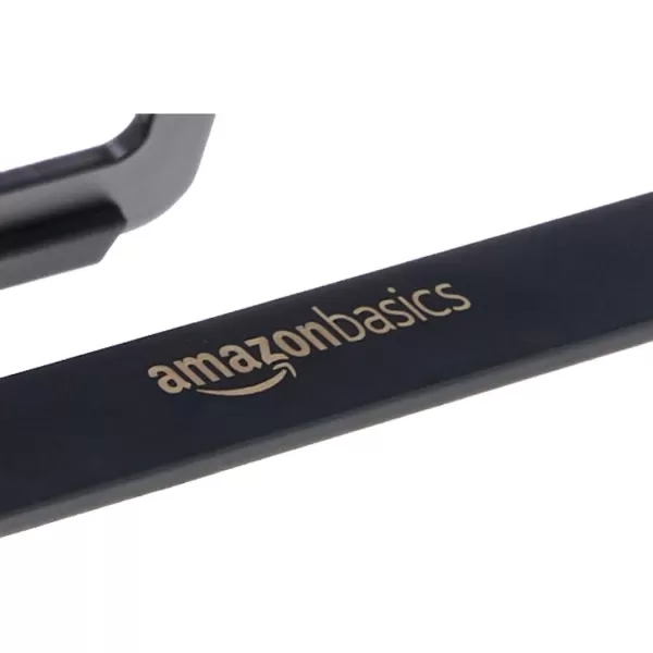 Amazon Basics Aluminum Portable Foldable Support Stand for Laptops up to 15 SilverBlack 13