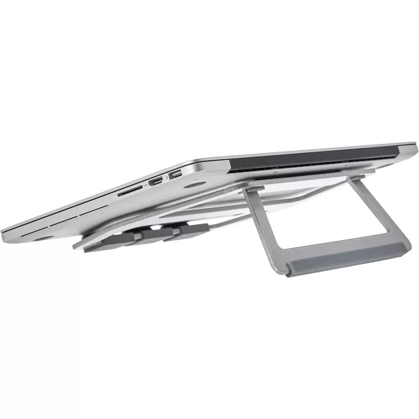 Amazon Basics Aluminum Portable Foldable Support Stand for Laptops up to 15 SilverSilver 15