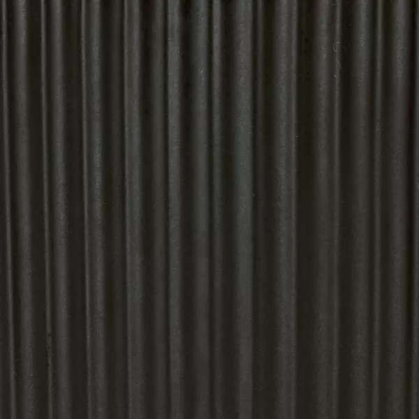Amazon Basics Assorted Sizes Fluted Ceramic Round Planters Set of 3 Black 6Inch 8Inch 10Inch6Inch 8Inch 10Inch Black