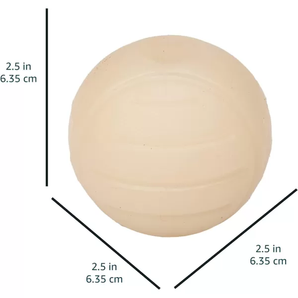Amazon Basics Assorted Toy Dog Balls Bundle 25Inch 3PackGlow Balls Pack of 3 25 inch