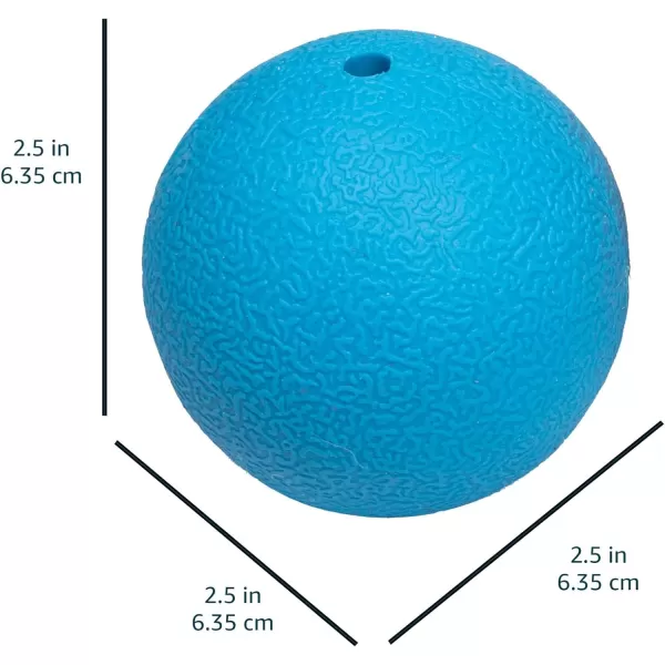 Amazon Basics Assorted Toy Dog Balls Bundle 25Inch 3PackSqueaker Balls Pack of 3 25 inch