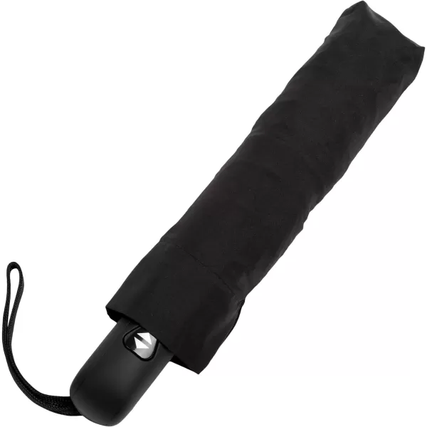 Amazon Basics Automatic Small Compact Travel Umbrella One Size BlackAmazon Basics Automatic Small Compact Travel Umbrella One Size Black