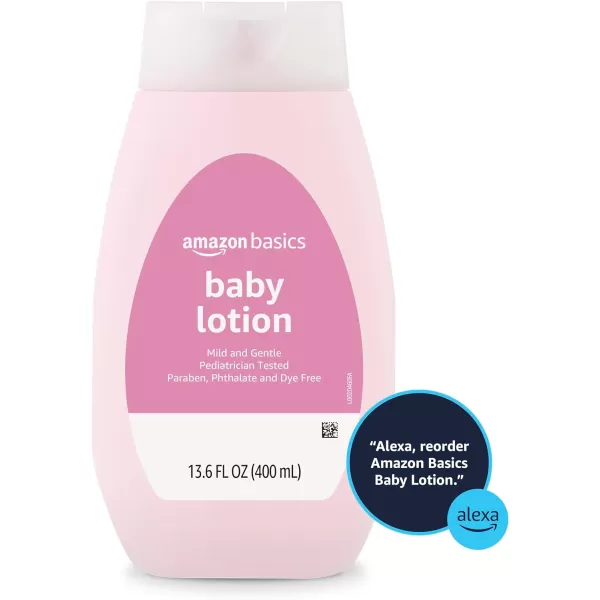 Amazon Basics Baby Lotion Mild amp Gentle Lightly scented 136 Fl Oz Pack of 1 Previously Solimo136 Fl Oz Pack of 1