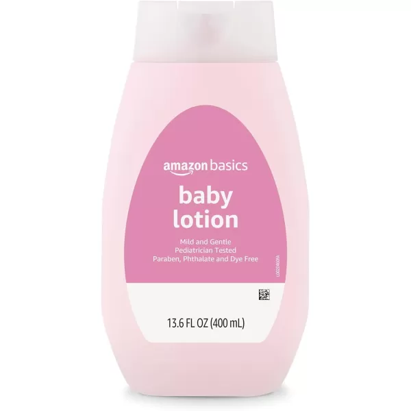 Amazon Basics Baby Lotion Mild amp Gentle Lightly scented 136 Fl Oz Pack of 4 Previously Solimo1360 Fl Oz Pack of 4