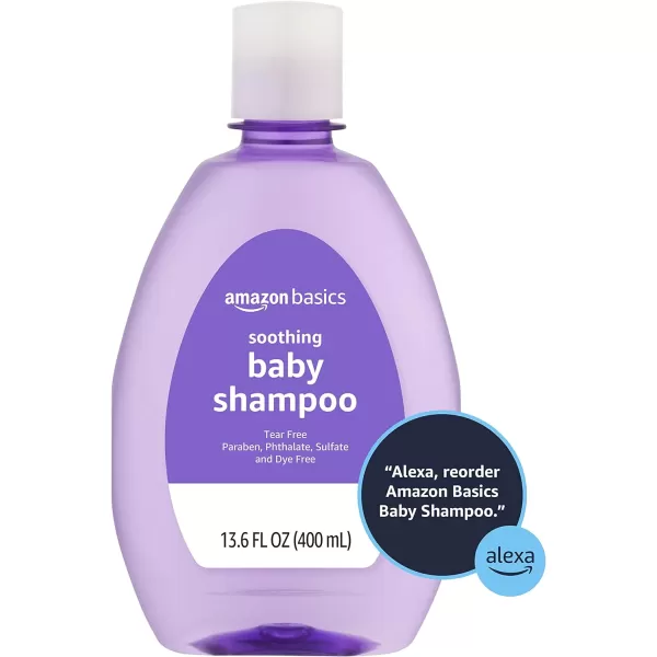 Amazon Basics Baby Shampoo Lavender amp Chamomile Scented 136 Fluid OunceAmazon Basics Baby Shampoo Lavender amp Chamomile Scented 136 Fluid Ounce