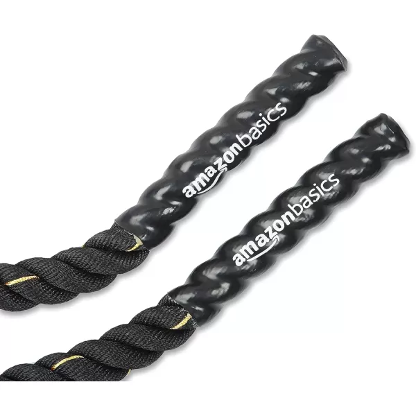 Amazon Basics Battle Exercise Training Rope  304050 Foot Lengths 152 Inch Widths30 ft x 15 in