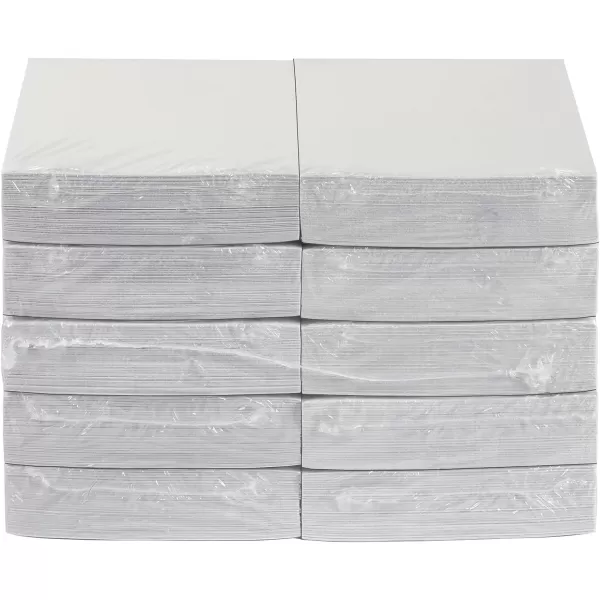 Amazon Basics Blank Index Cards 1000 Count 10 Pack of 100 White 3 x 53 x 5