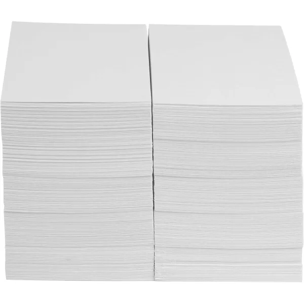 Amazon Basics Blank Index Cards 1000 Count 10 Pack of 100 White 3 x 54 x 6