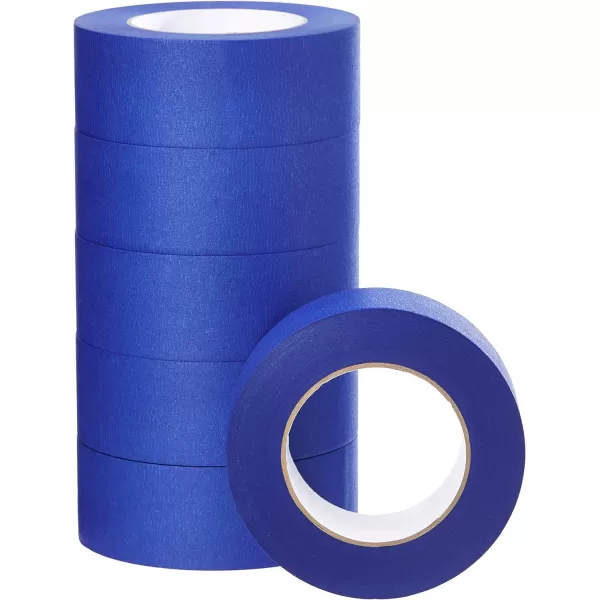 Amazon Basics Blue Painters Tape 188 x 180 Set of 6 Rolls188 x 180