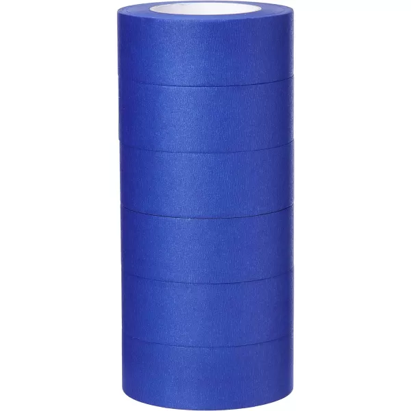 Amazon Basics Blue Painters Tape 188 x 180 Set of 6 Rolls188 x 180