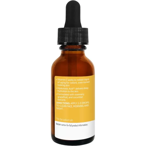 Amazon Basics Brightening Vitamin C Serum 1 Fluid Ounce 1PackAmazon Basics Brightening Vitamin C Serum 1 Fluid Ounce 1Pack