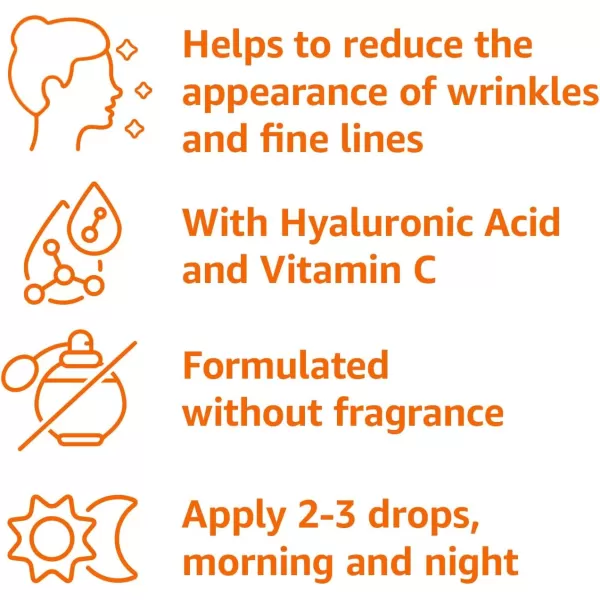 Amazon Basics Brightening Vitamin C Serum 1 Fluid Ounce 1PackAmazon Basics Brightening Vitamin C Serum 1 Fluid Ounce 1Pack