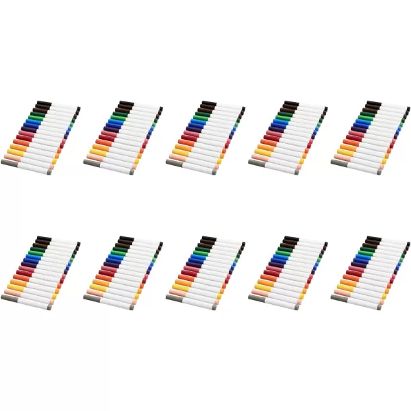 Amazon Basics Broad Line 40 Colors Washable Markers Pack of 40 Multicolored15 Colors 10  Pack Broad Line