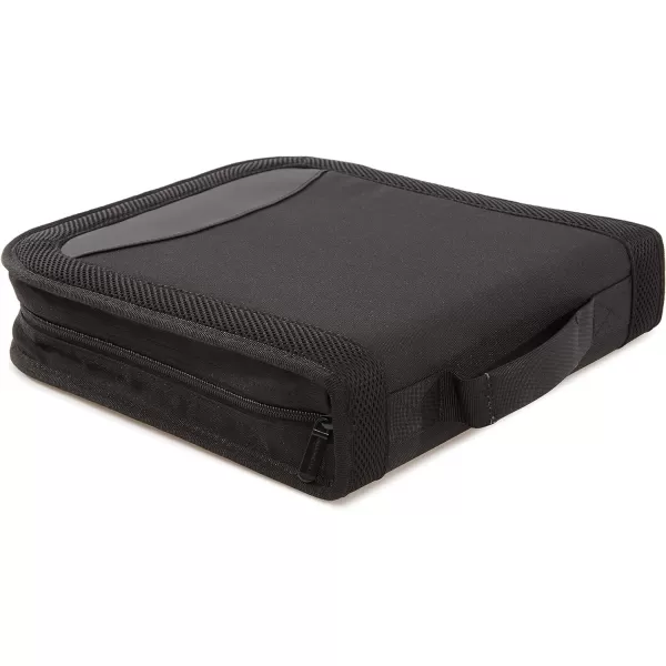 Amazon Basics CDDVD Binder 400capacity Black1Pack 128capacity