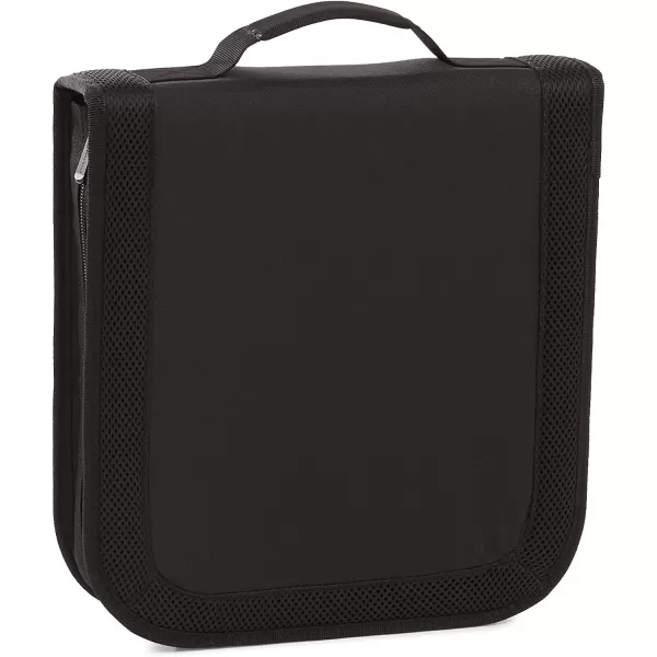 Amazon Basics CDDVD Binder 400capacity Black1Pack 128capacity