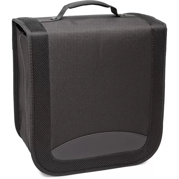 Amazon Basics CDDVD Binder 400capacity Black1Pack 400capacity