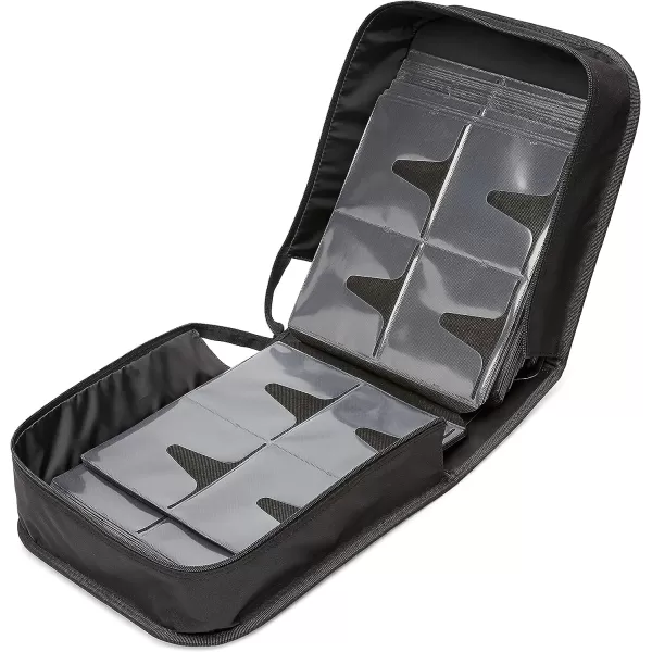 Amazon Basics CDDVD Binder 400capacity Black1Pack 400capacity