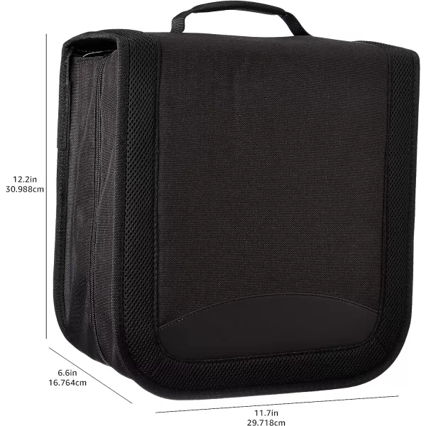 Amazon Basics CDDVD Binder 400capacity Black1Pack 400capacity
