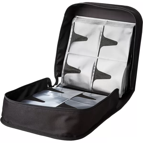 Amazon Basics CDDVD Binder 400capacity Black4Pack 128capacity